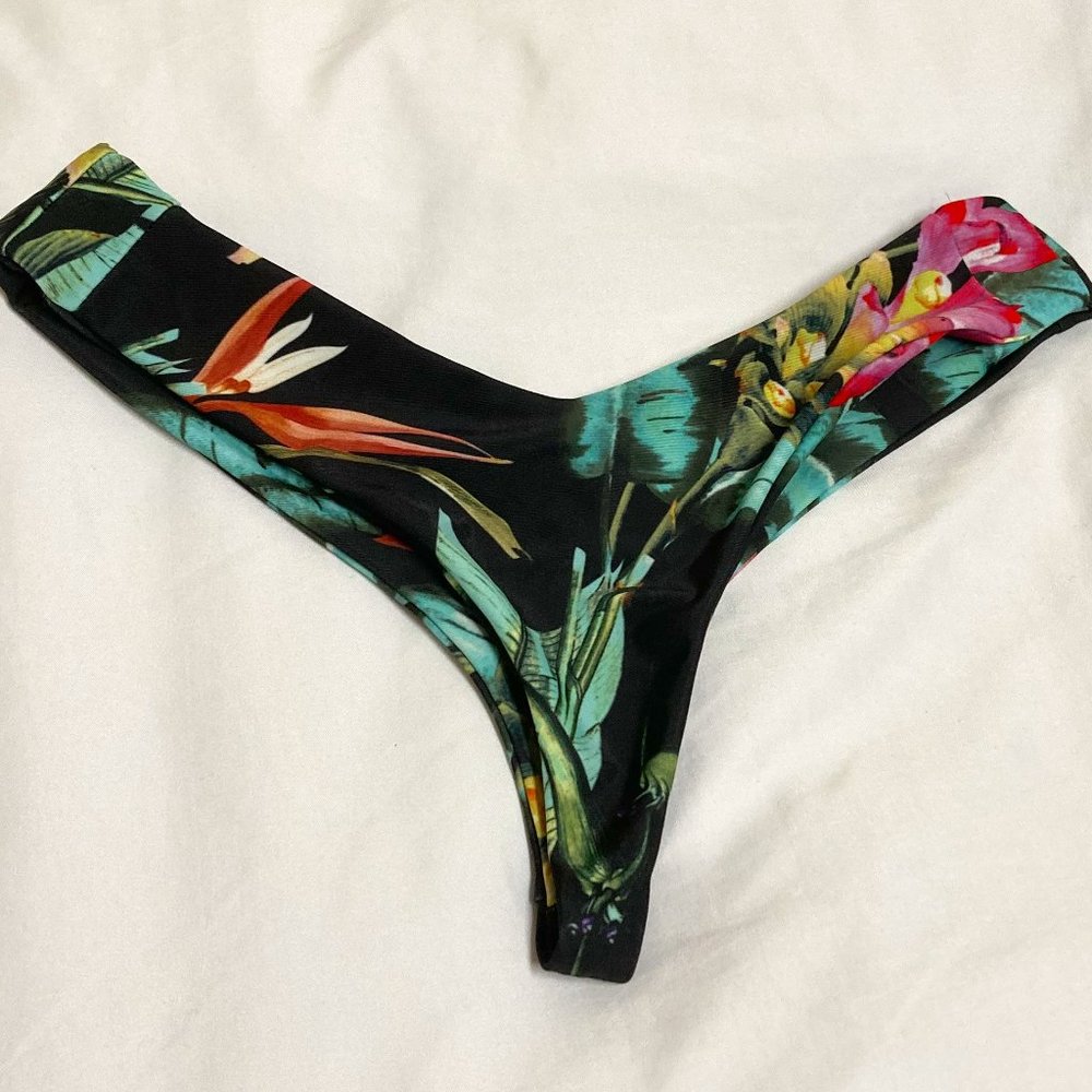 Stone Fox Swim Women's Thong Bikini Bottom